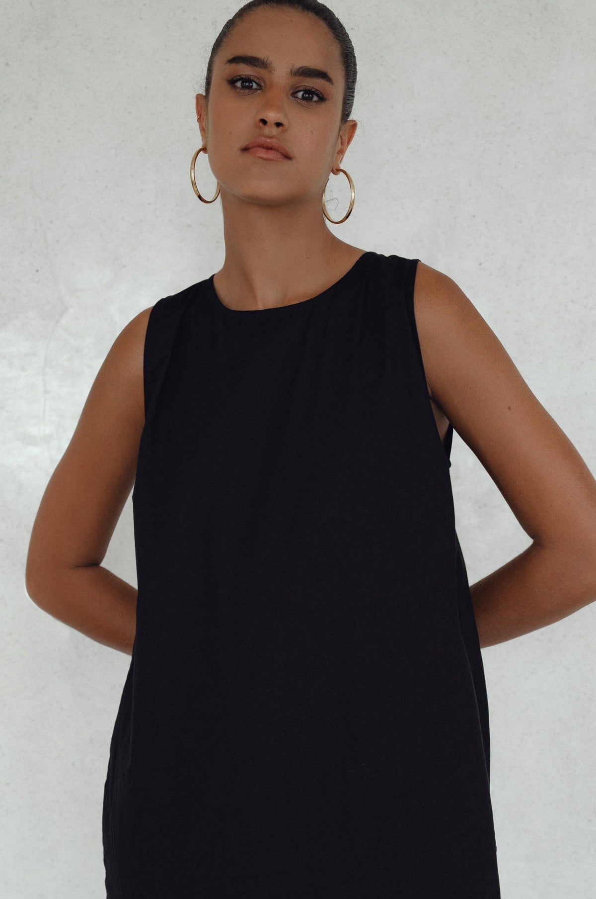 Beloved Cara Slip on Cotton Maxi Dress (Sale)