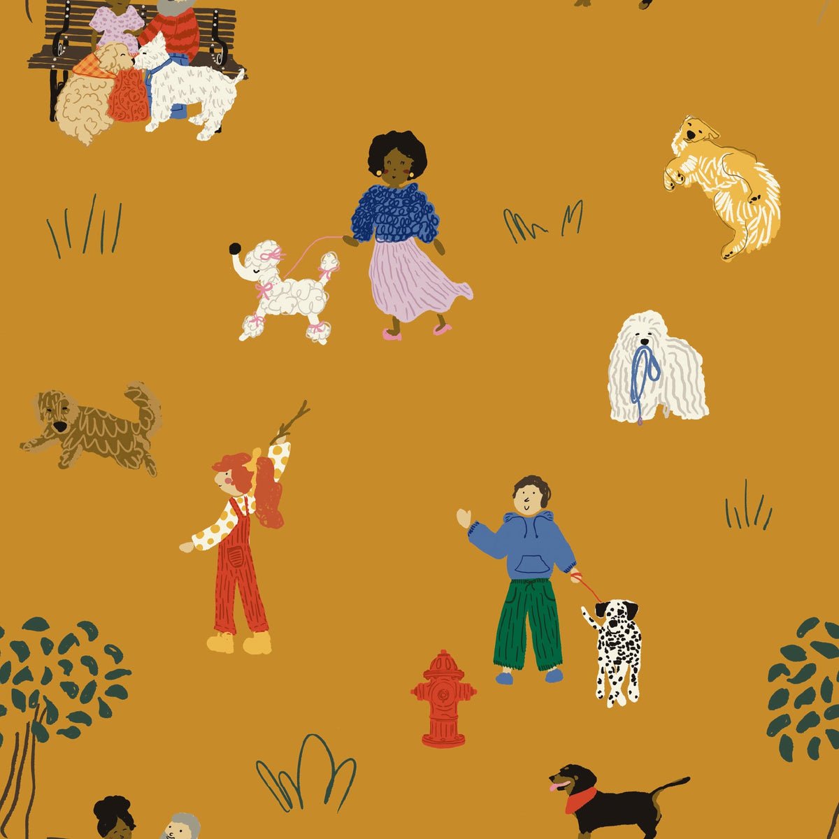 Benjamin Wallpaper by Grumble Co. Designs