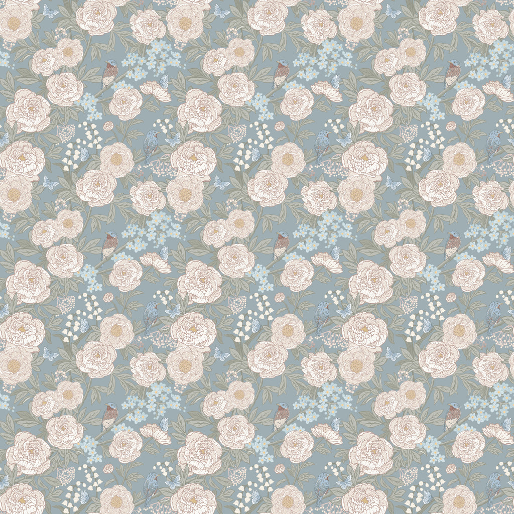 Bertie Wallpaper by Katie Lyn Designs