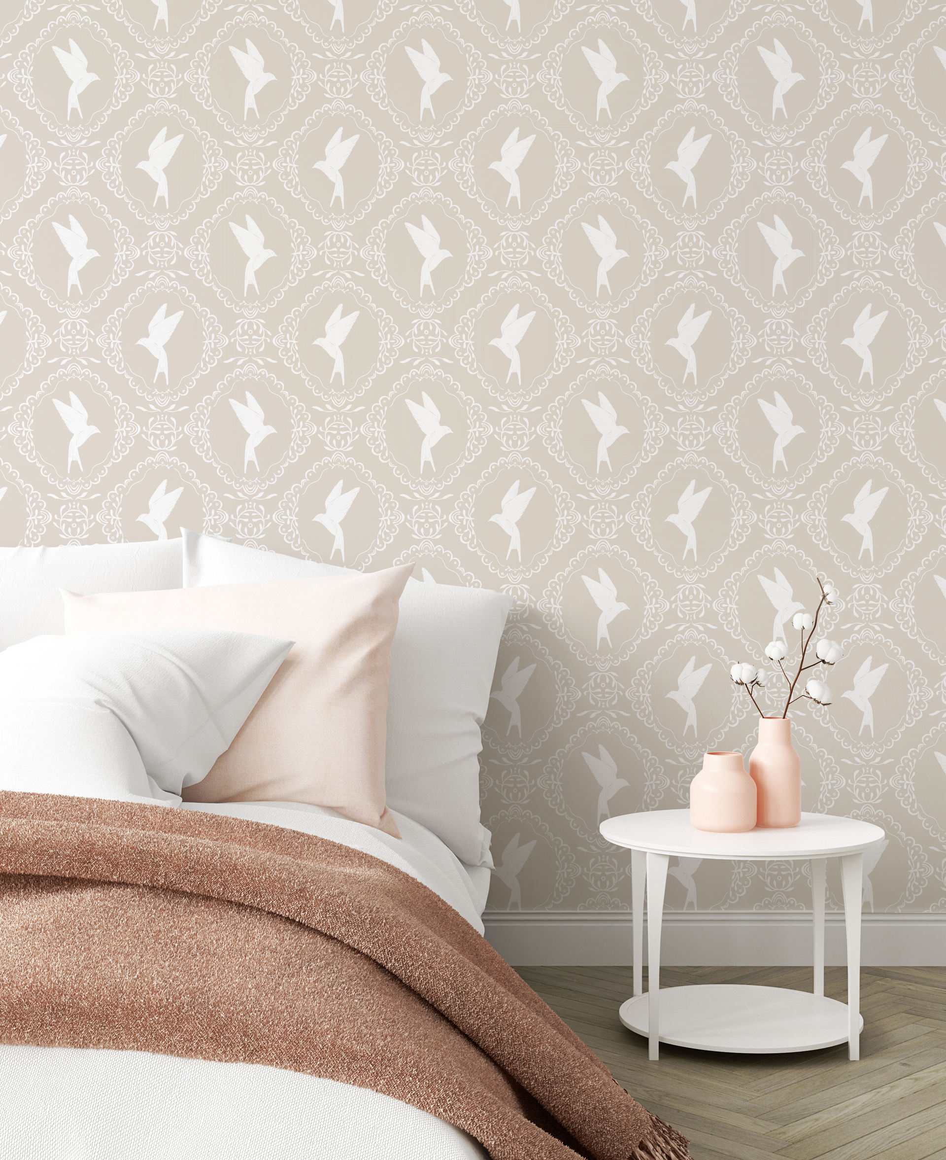 Betty Removable Wallpaper for Creative Home Interiors