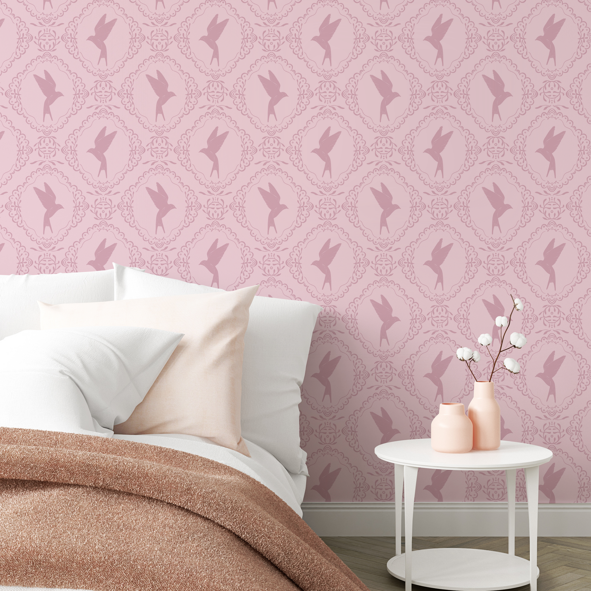 Betty artistic pattern wallpaper by Zanet From Wonderland