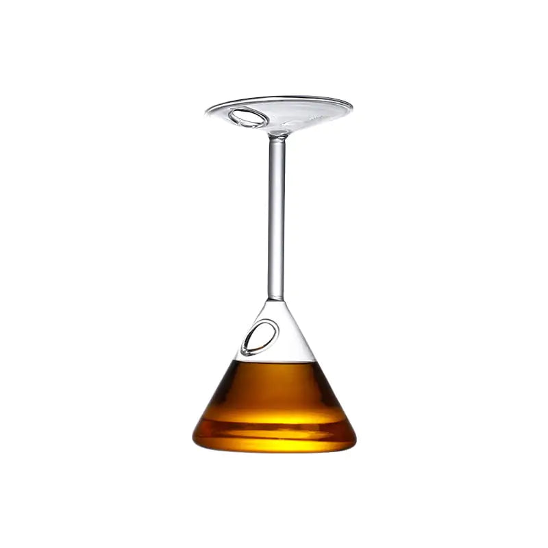 Inverted Glass Cocktail Glass Set