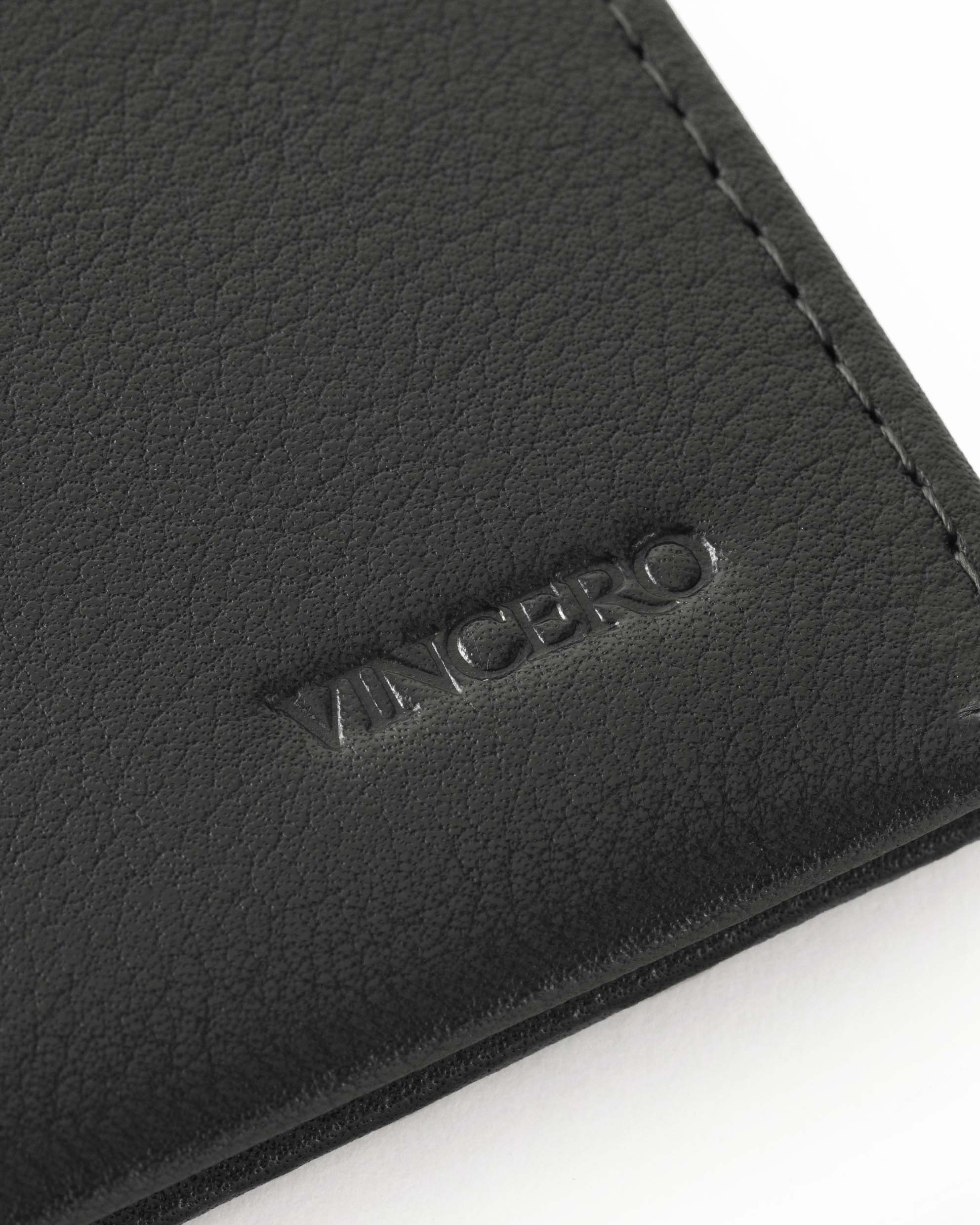 The Billfold - Black Italian Leather RFID Protected Wallet