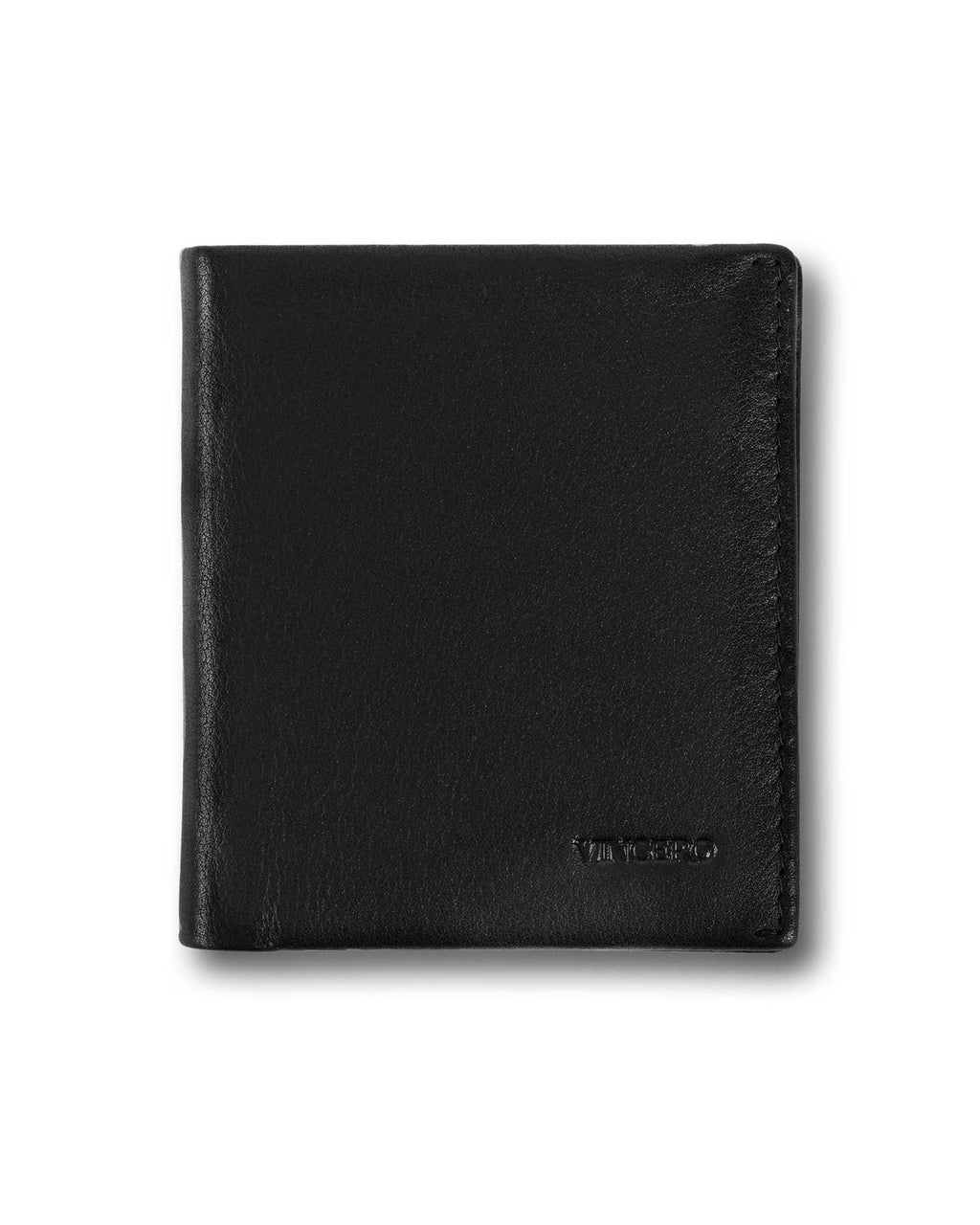The Billfold - Black Italian Leather RFID Protected Wallet