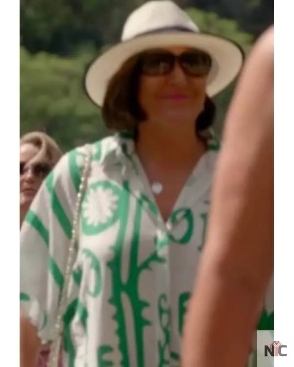 Billion Dollar Playground Green & White Print Playsuit