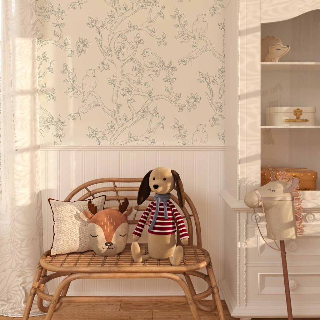Ruby Wallpaper by Ali Anni Removable Peel and Stick Wall Decor