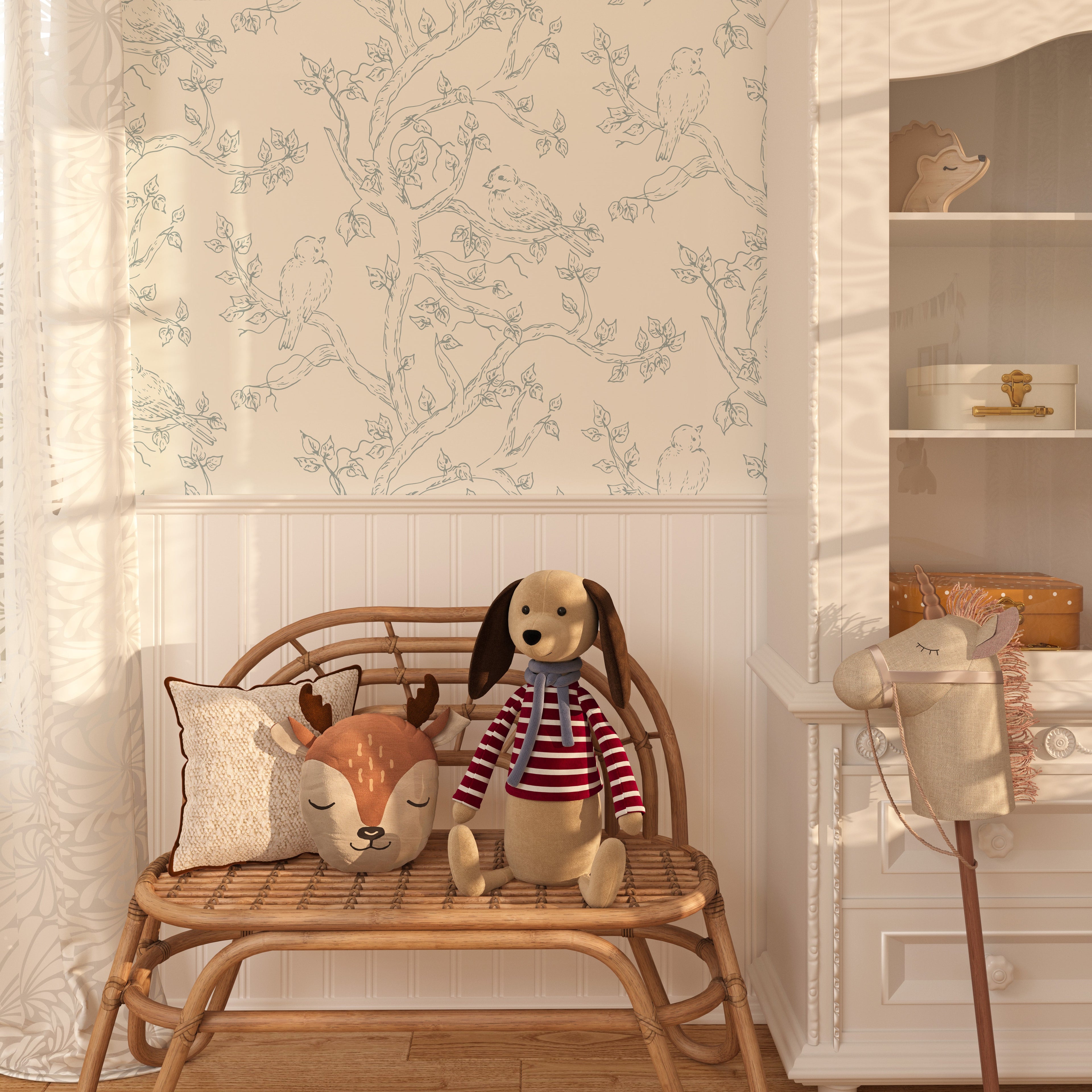 Ruby Wallpaper by Ali Anni Removable Peel and Stick Wall Decor