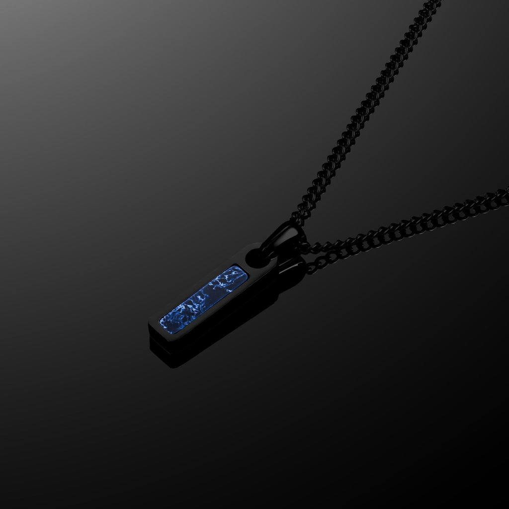 Birthstone Tag Pendant - Stealth