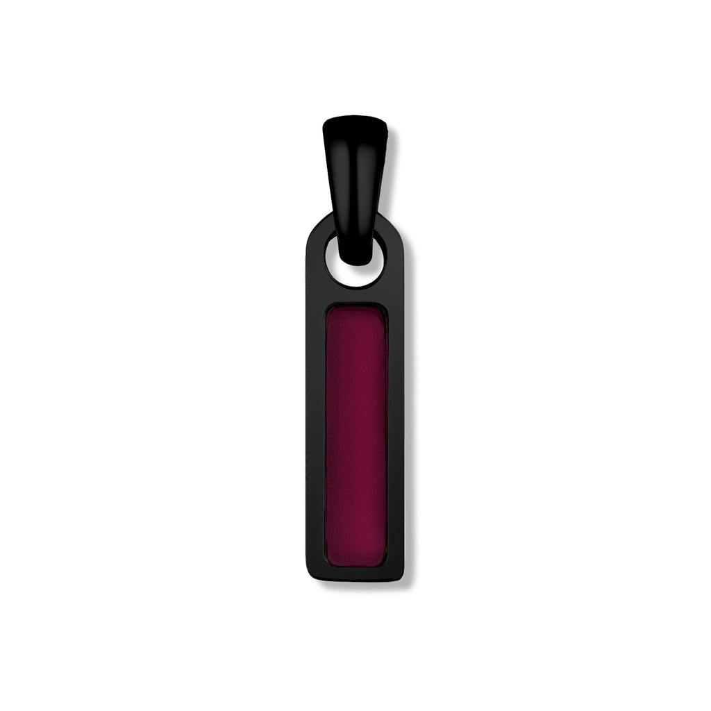 Birthstone Tag Pendant - Stealth