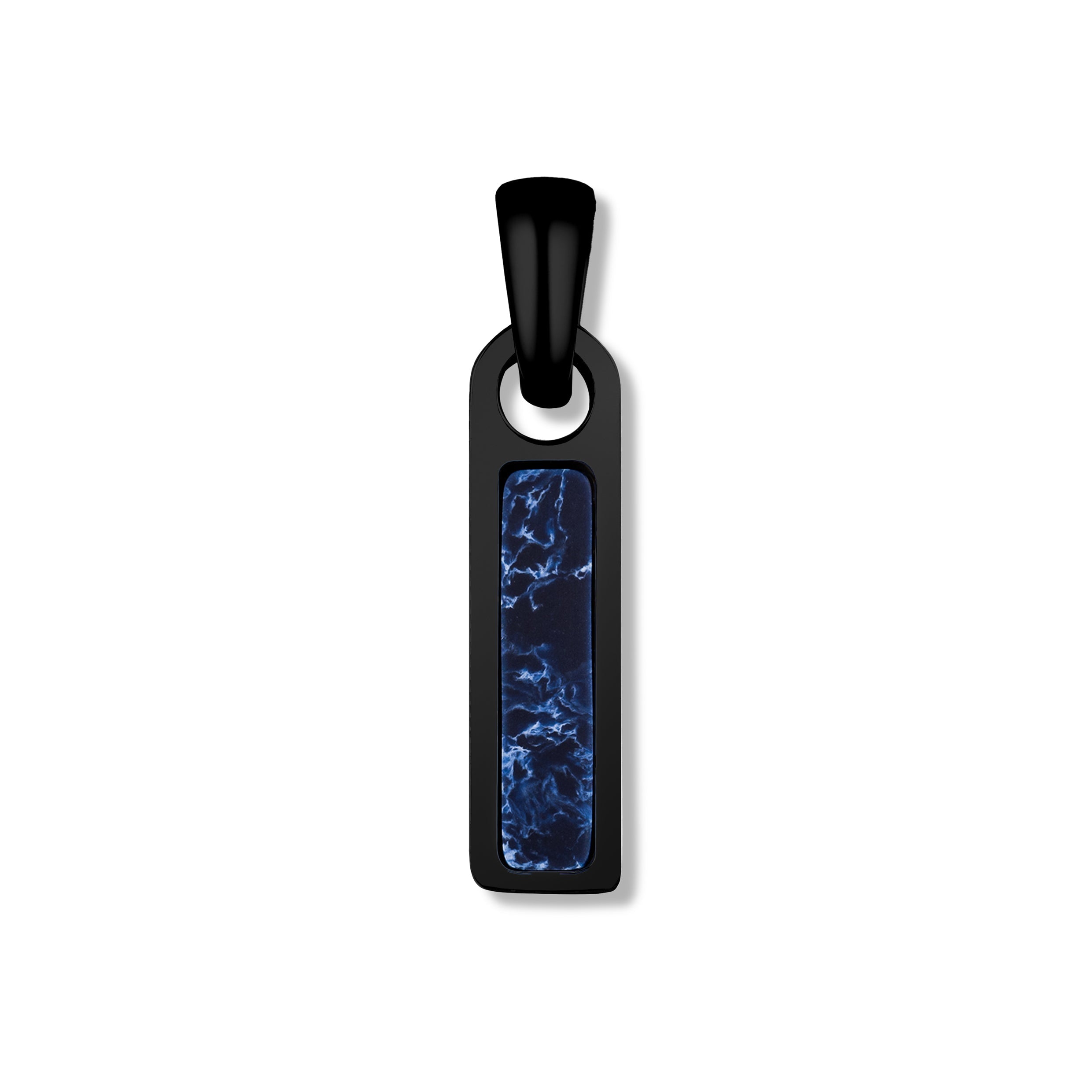 Birthstone Tag Pendant - Stealth