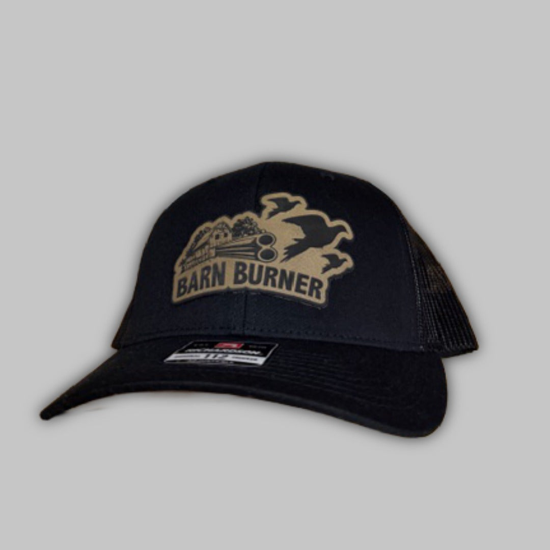 Barn Burner Trucker hat by Nose Down Deer Scents for dove hunting.