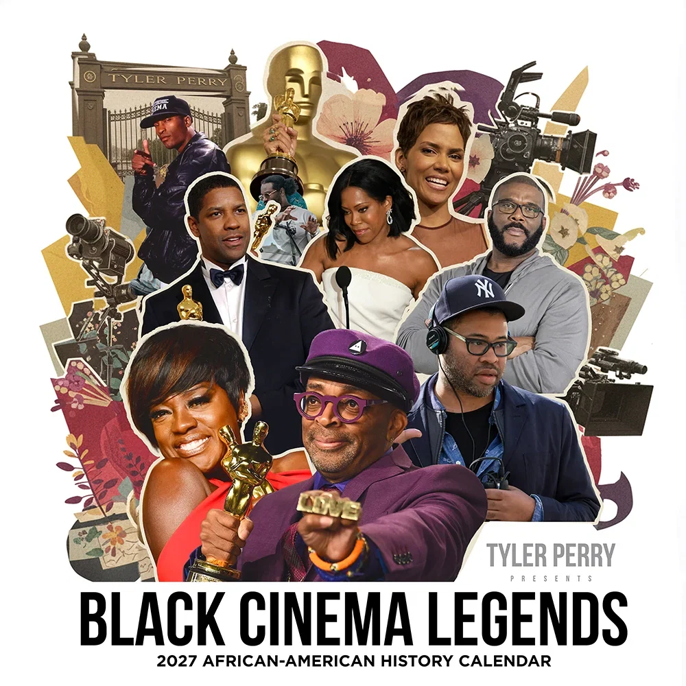 2027 Black Cinema Legends Calendar