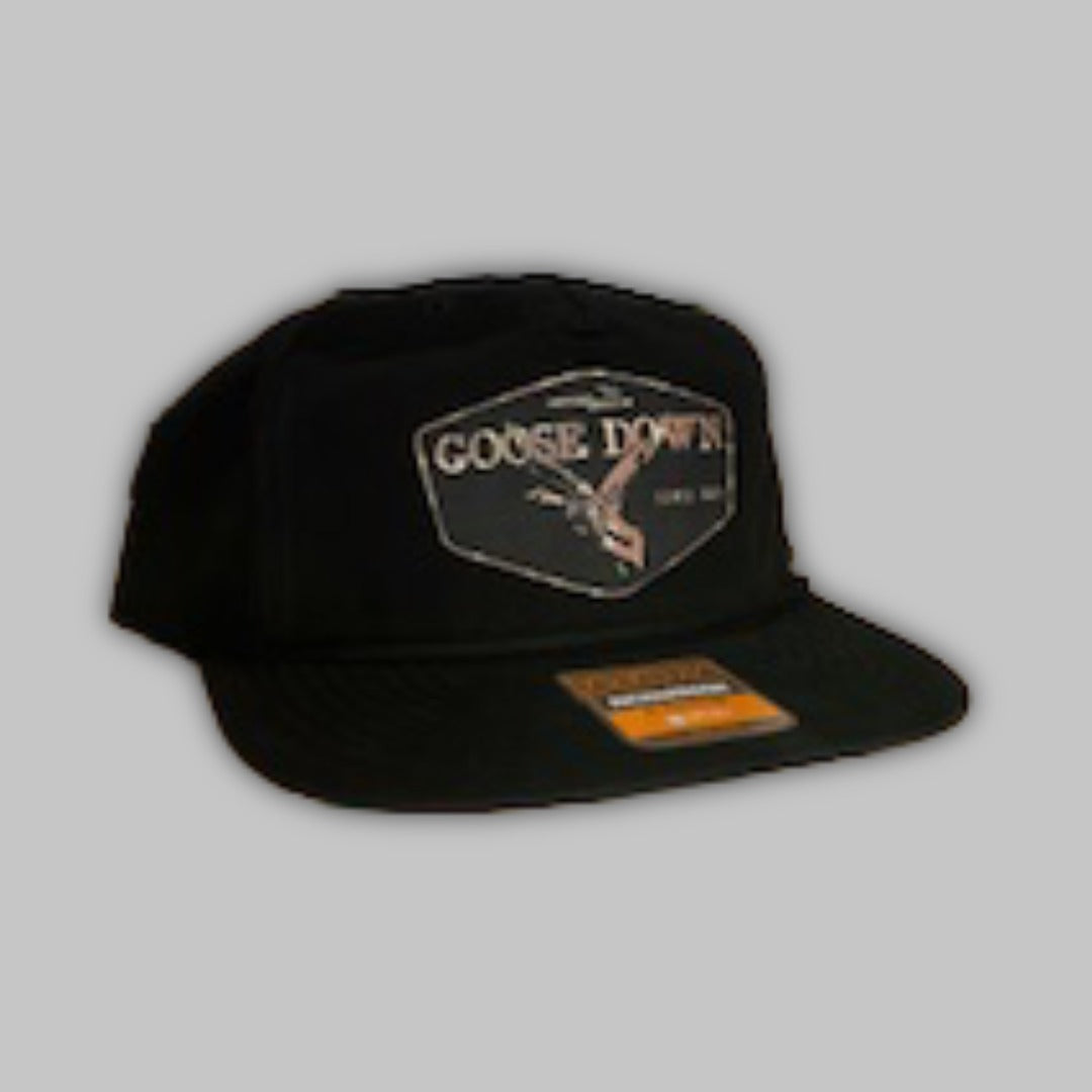 Unisex Goose Down camo rope hat in multiple colorways for outdoor hunting