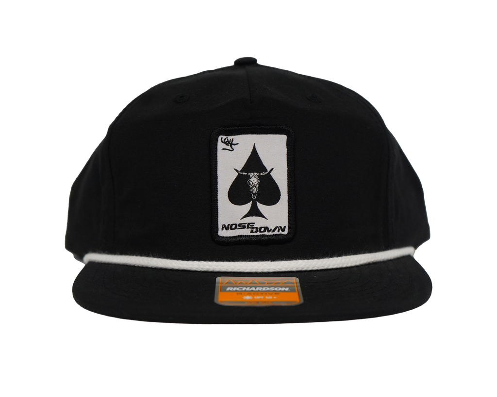 Nose Down Spade Hat - Structured Everyday Baseball Cap