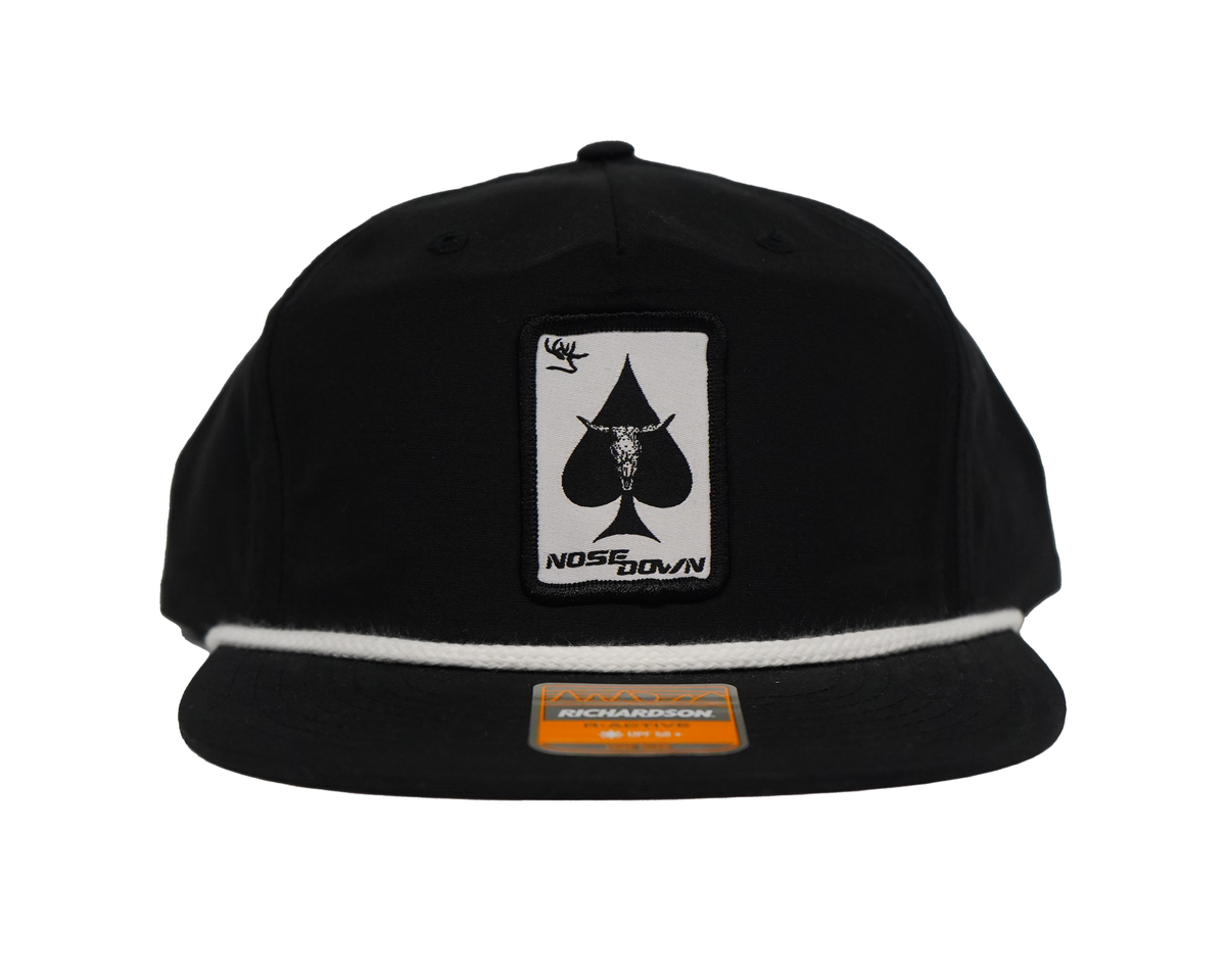 Nose Down Spade Hat - Structured Everyday Baseball Cap