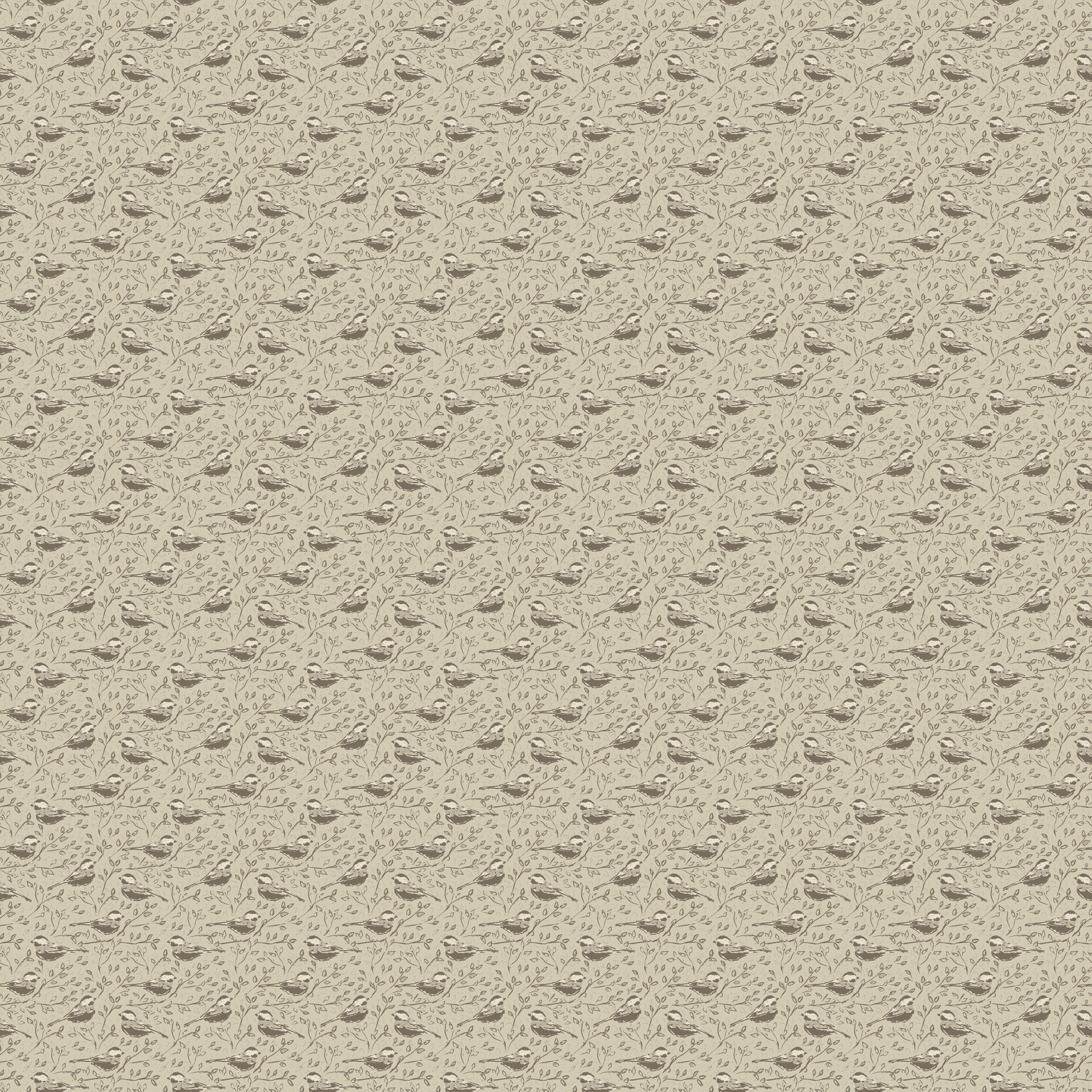Blair Traditional Nature-Inspired Wallpaper in Burgundy and Beige