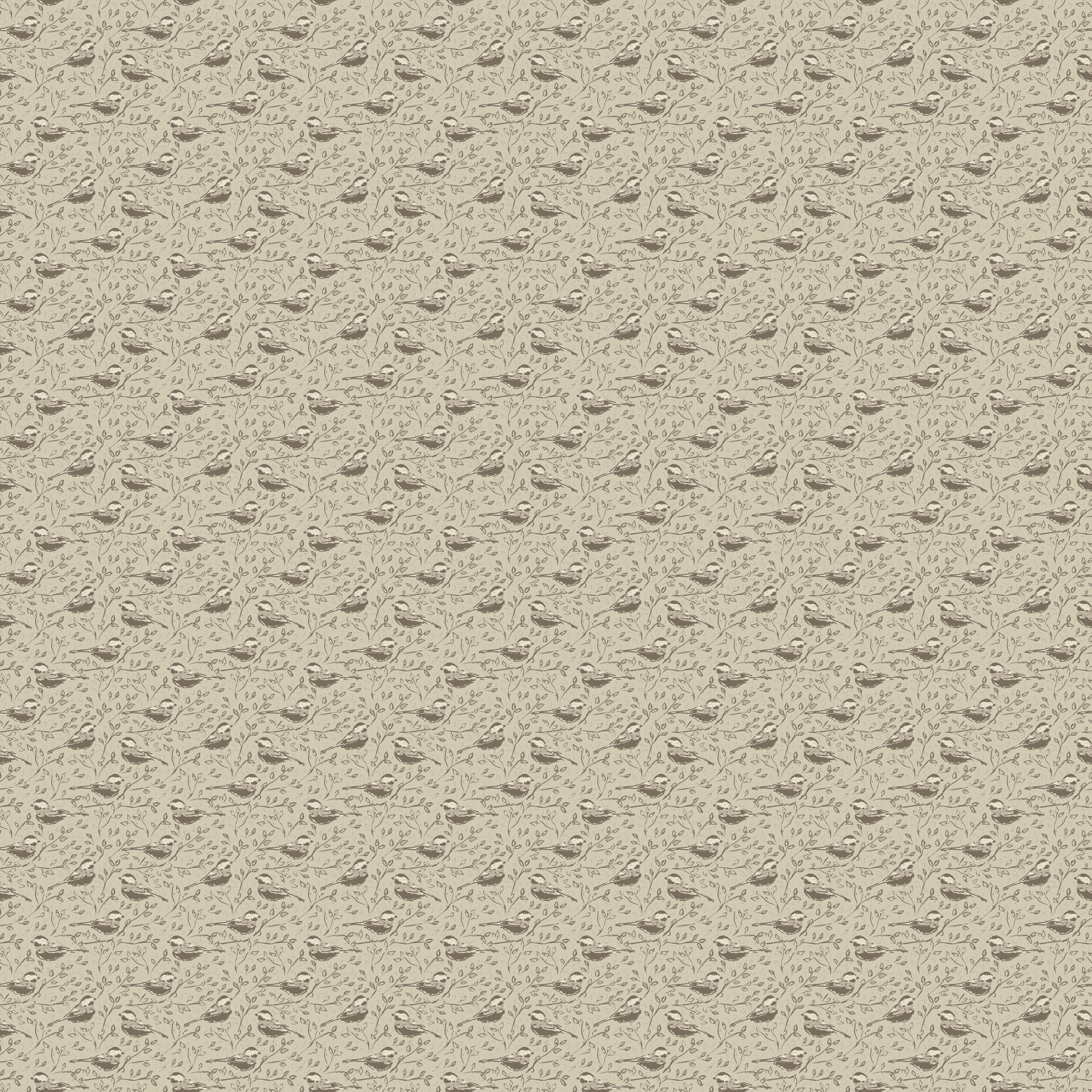 Blair Traditional Nature-Inspired Wallpaper in Burgundy and Beige