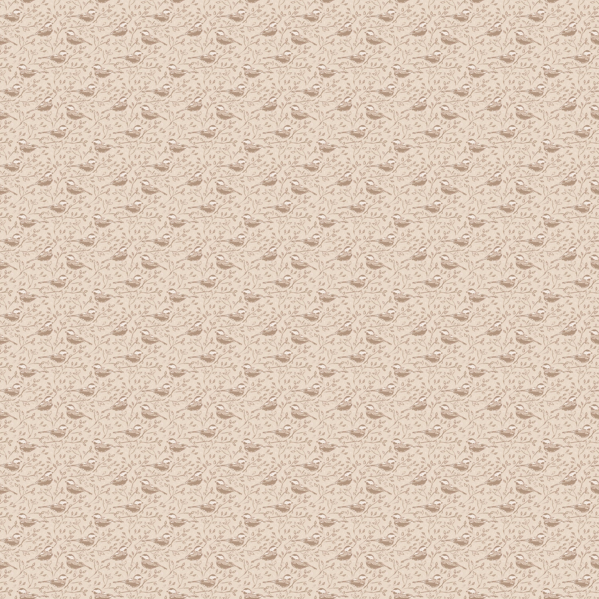Blair Traditional Nature-Inspired Wallpaper in Burgundy and Beige