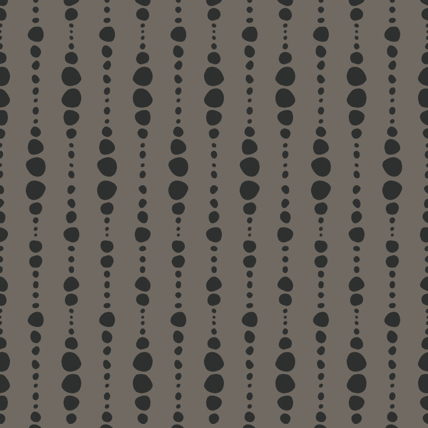 Blake Geometric Wallpaper in Black, White & Blush-Pink