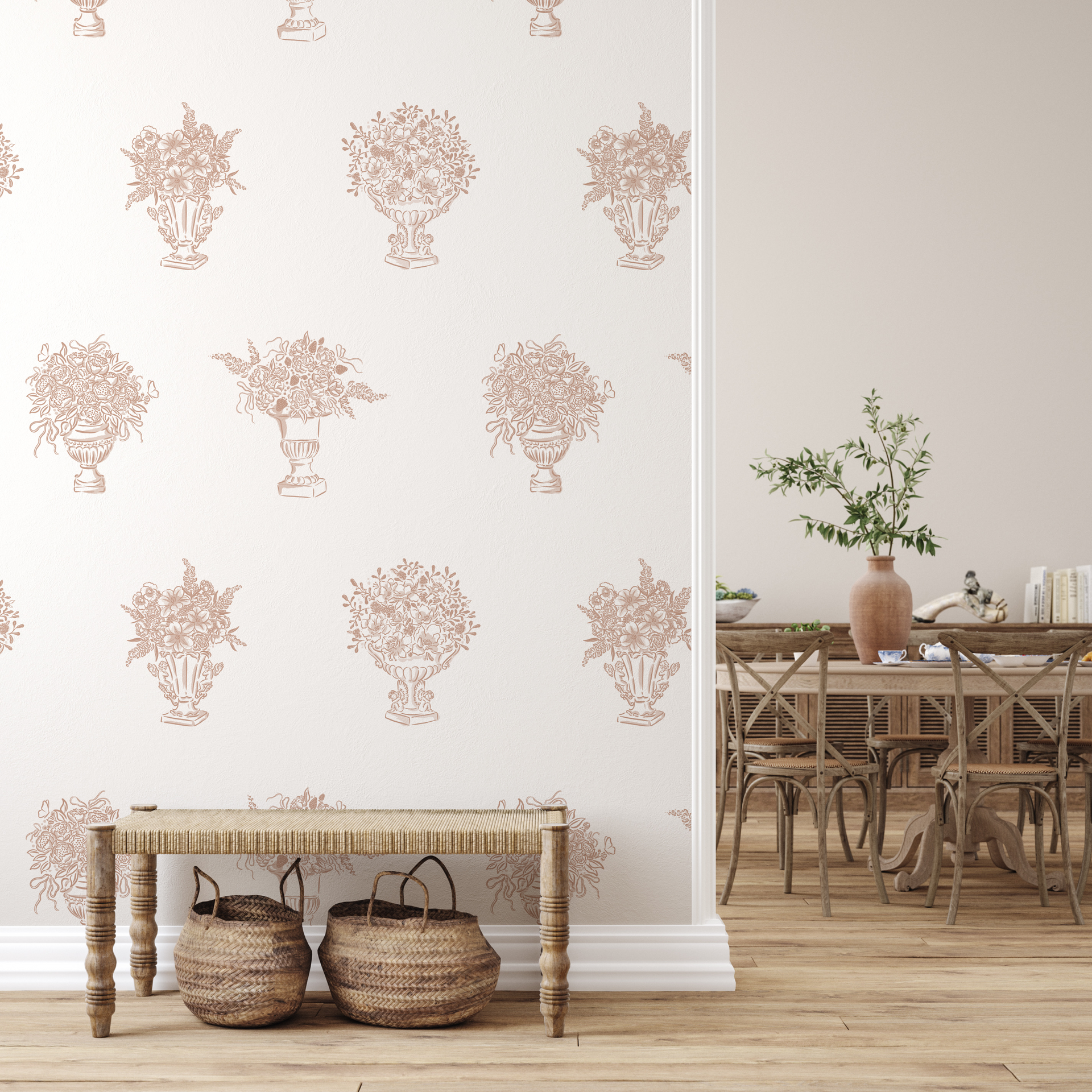Blakely Removable Wallpaper for Stylish Interiors