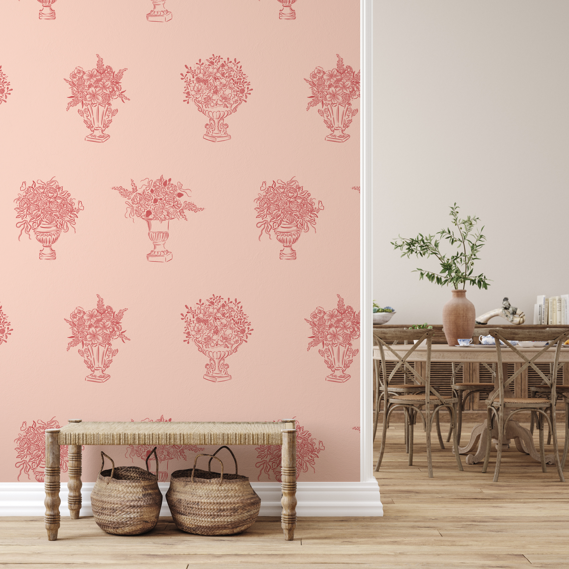 Blakely Removable Wallpaper for Stylish Interiors