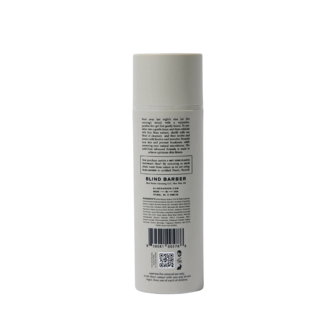 Blind Barber activClean Rice Bran Face Cleanser