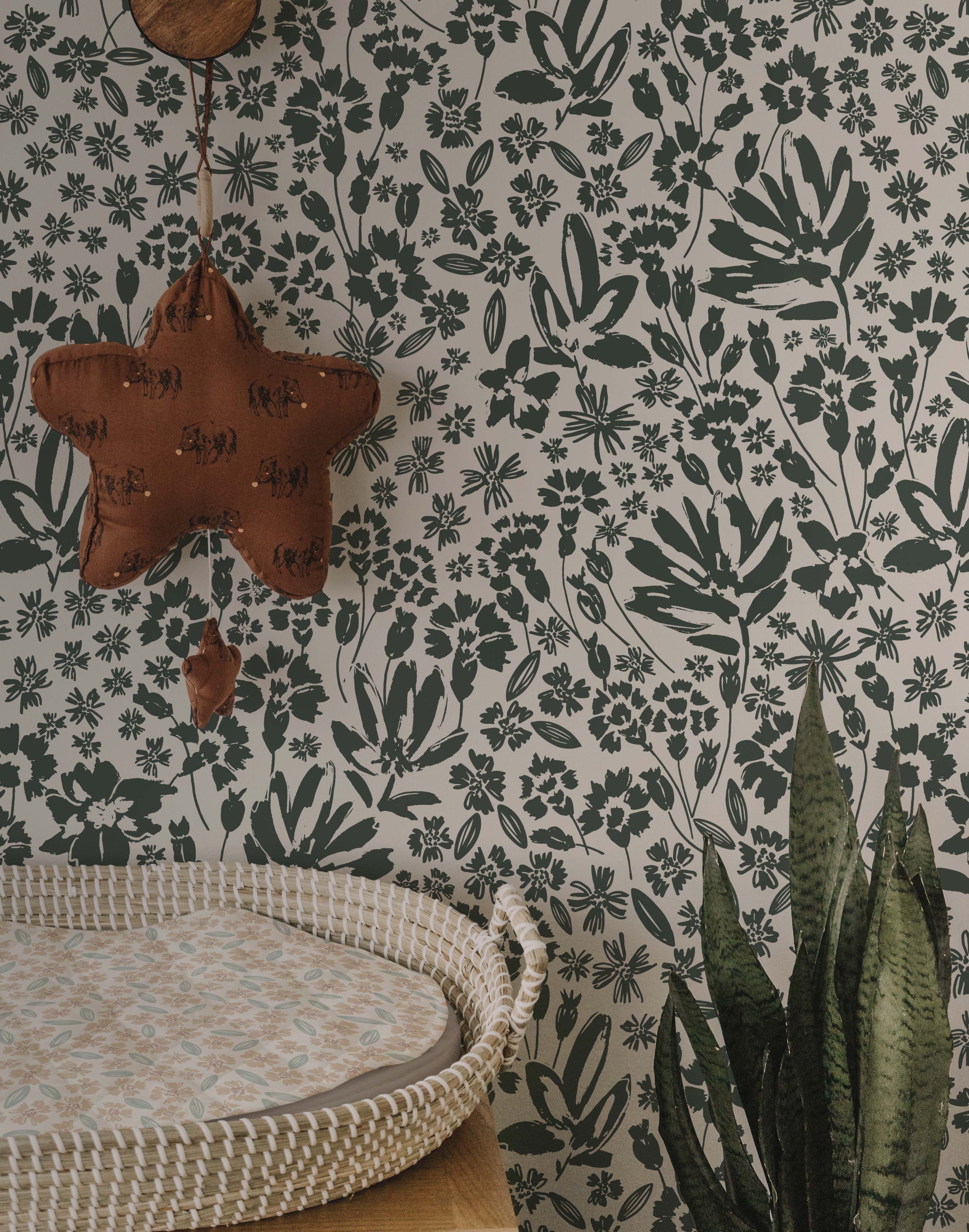 Chrissy Wallpaper by Hufton Studio - Easy Peel and Stick