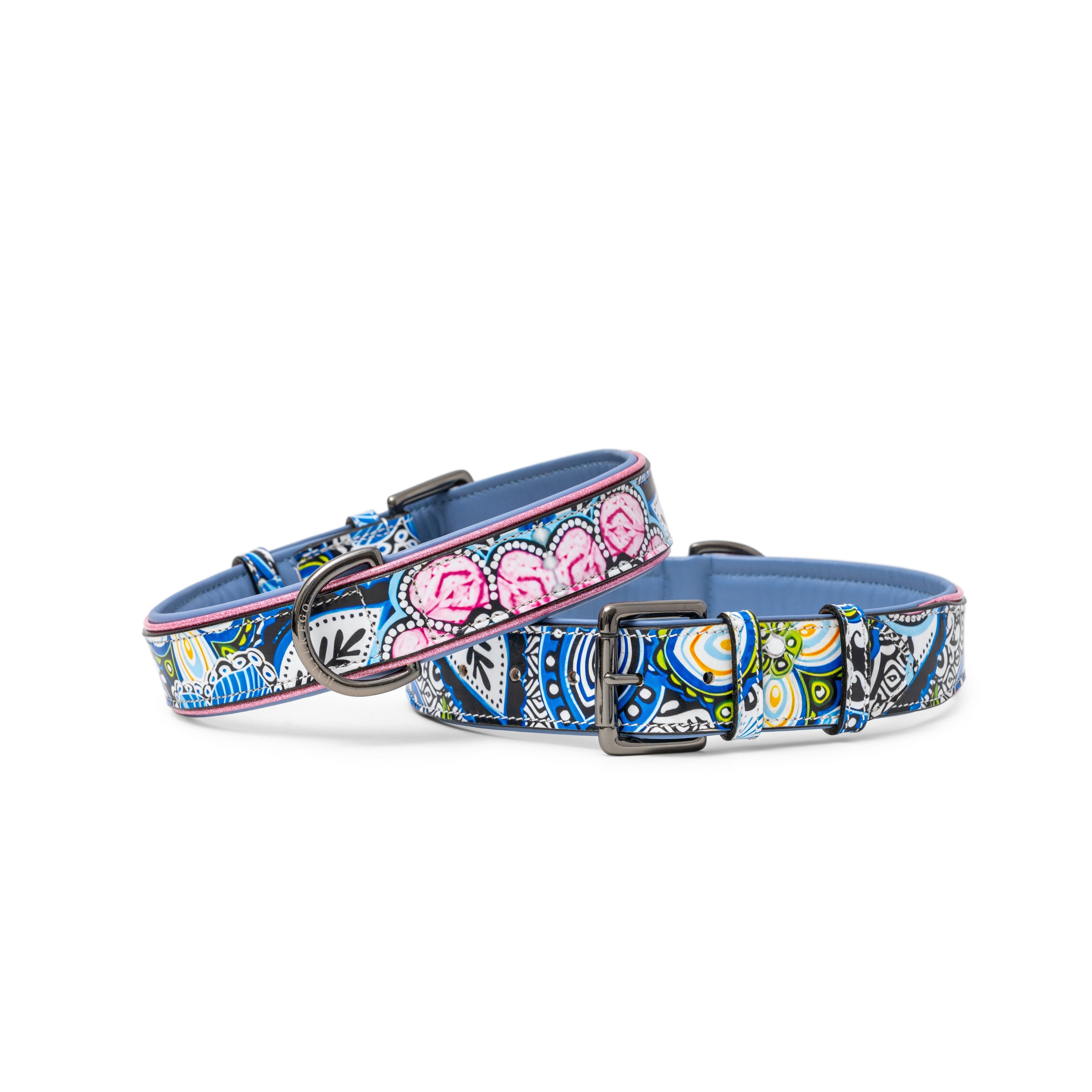 The Blossom Leather Dog Collar