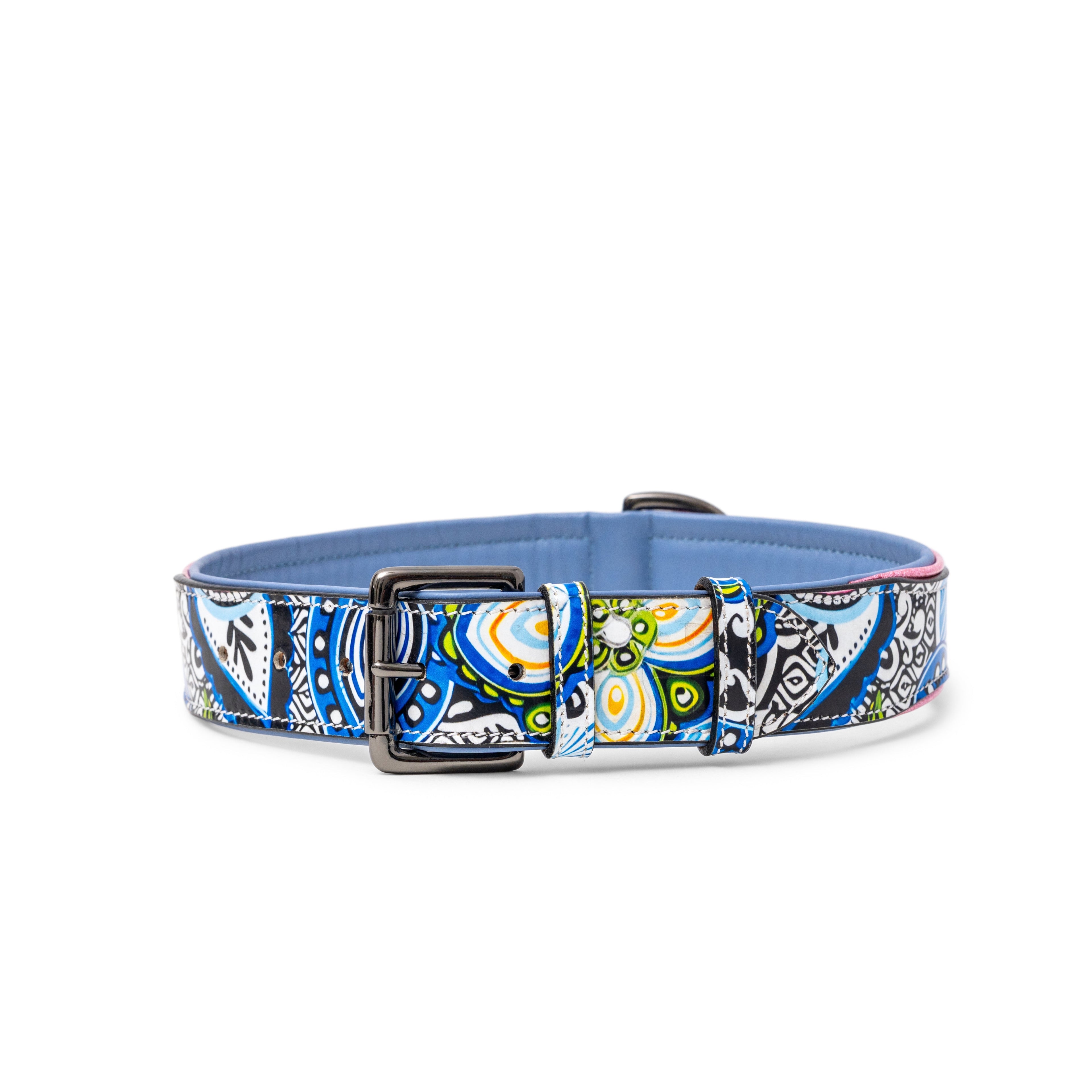 The Blossom Leather Dog Collar