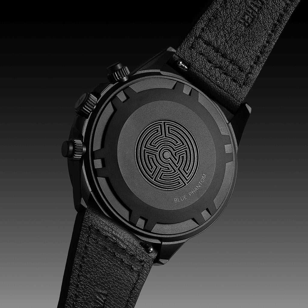 Apex Limited Edition Blue Phantom 42mm Chronograph Watch