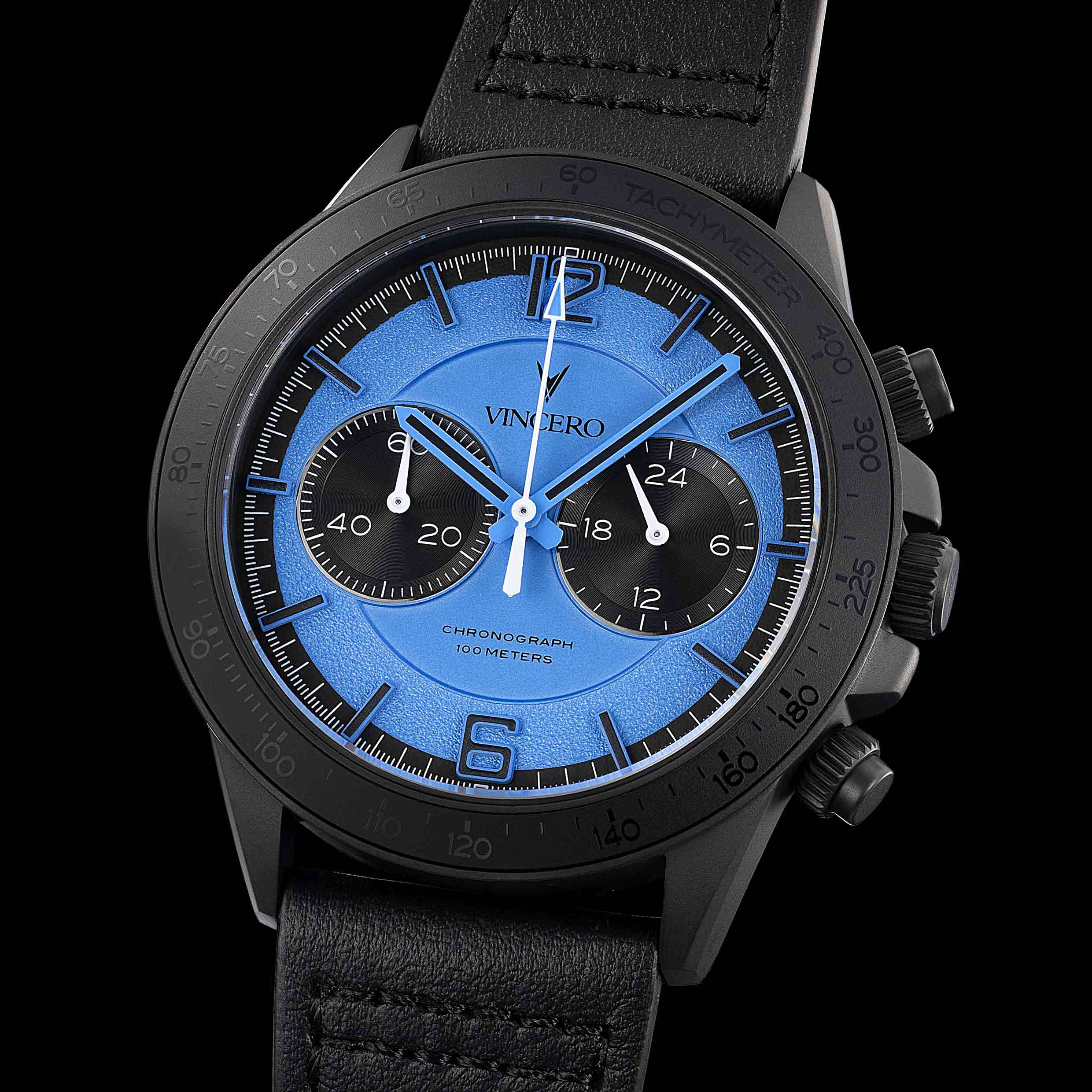 Apex Limited Edition Blue Phantom 42mm Chronograph Watch