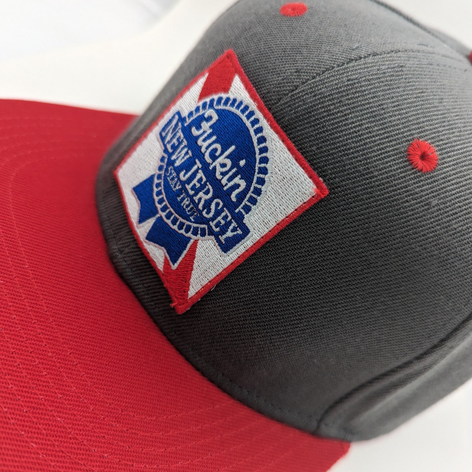 Blue Ribbon Snapback Hat - Classic Structured Jersey Style Cap