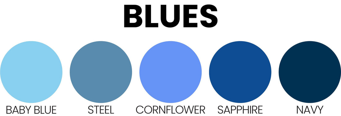 Blue Tones Personalized Minky Blanket