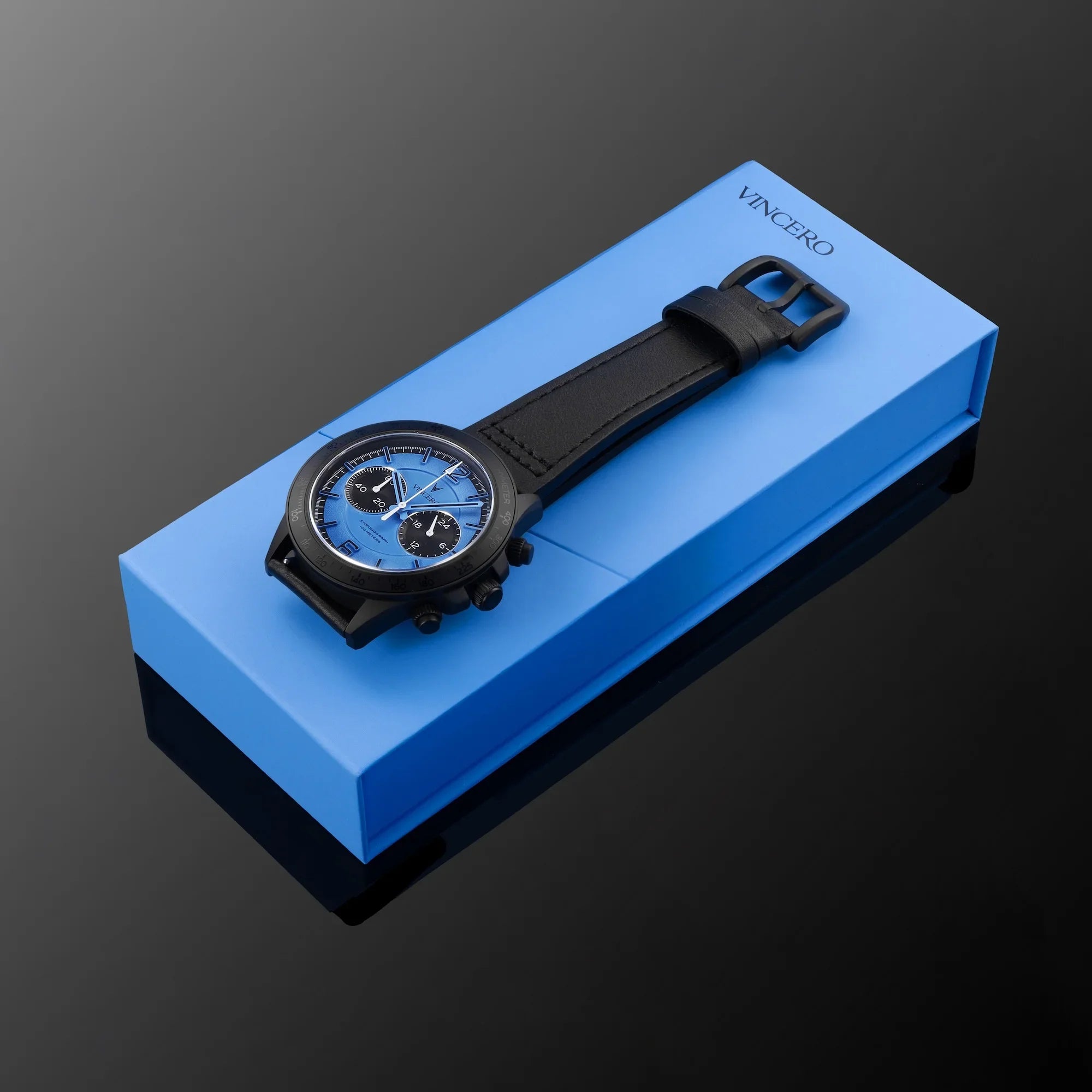 Apex Limited Edition Blue Phantom 42mm Chronograph Watch