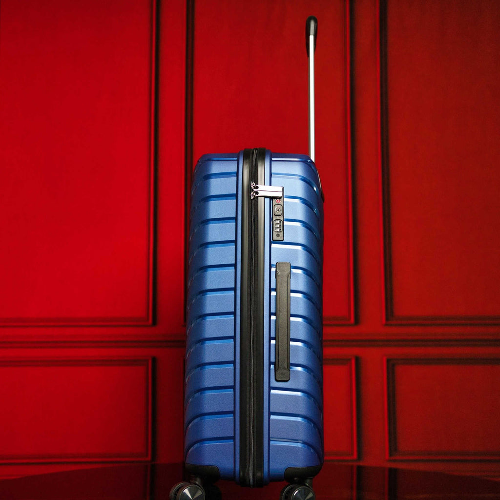 24-inch Blue Hardcase Roller Luggage