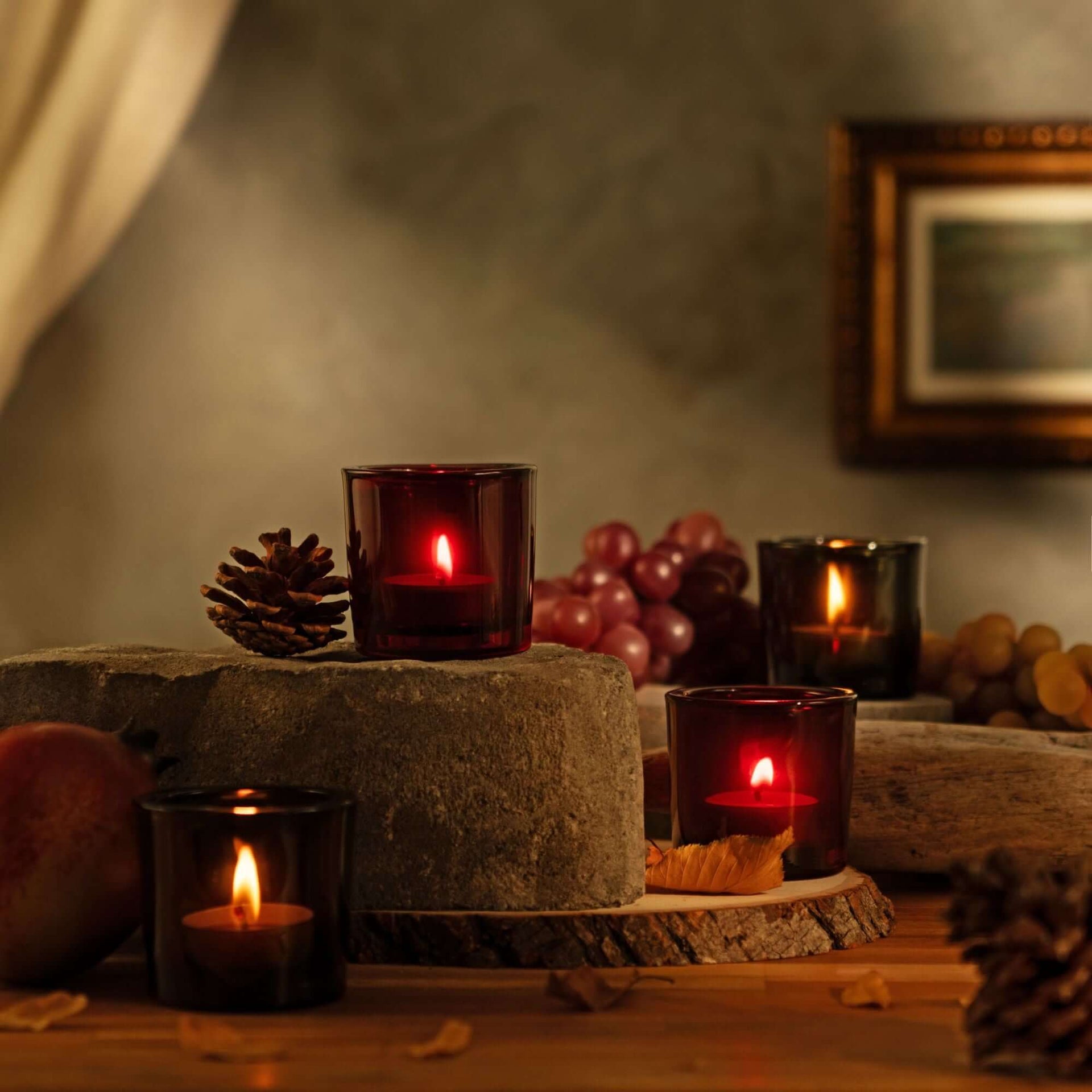 Pure Beeswax Tea Light Candles