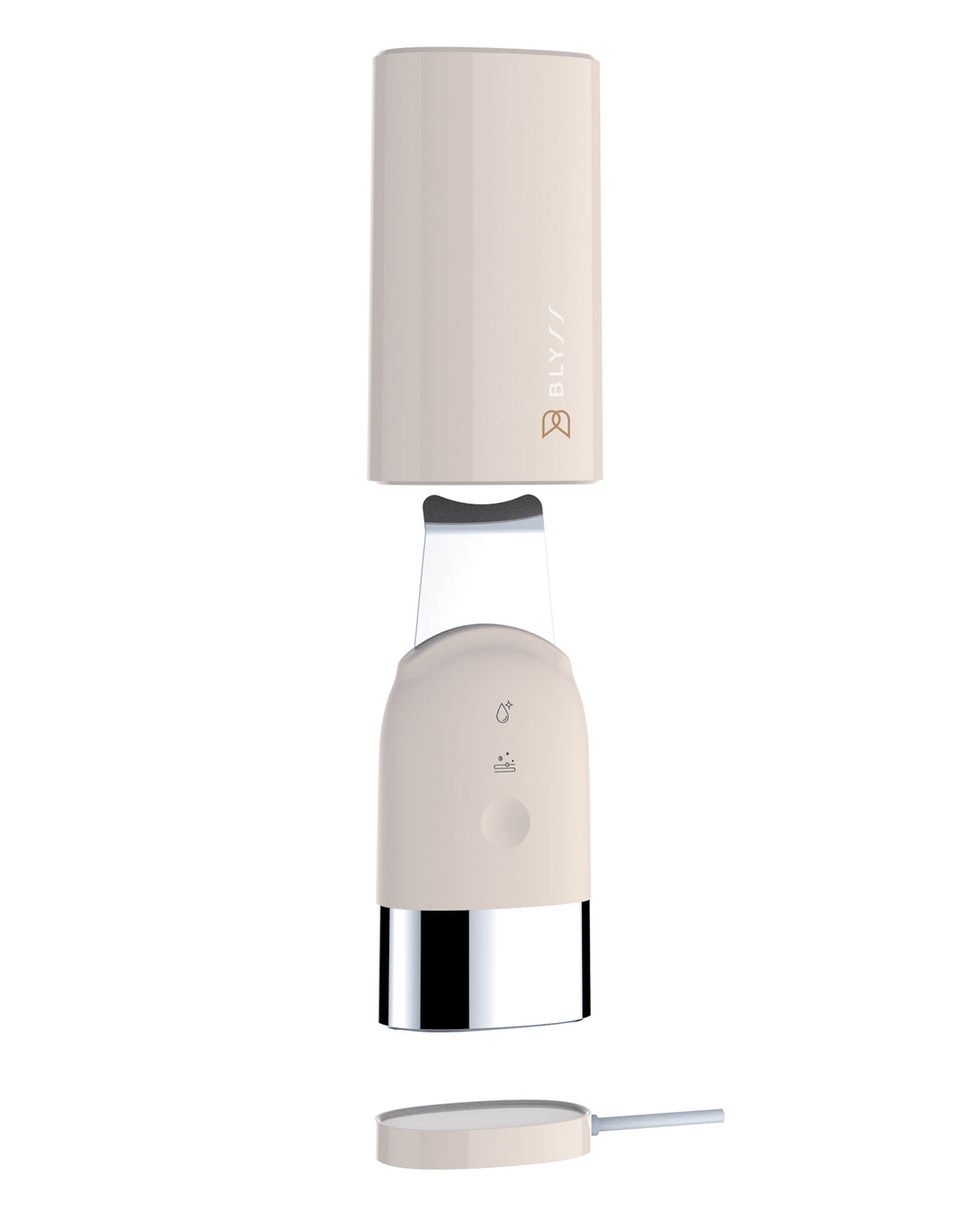 Blyss Iris – Ultrasonic Facial Scrubber & Skin Spatula
