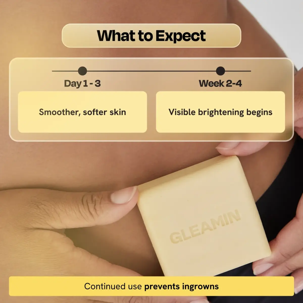 Brightening Exfoliating Body Bar with Vitamin C and Kojic Acid - Image 8
