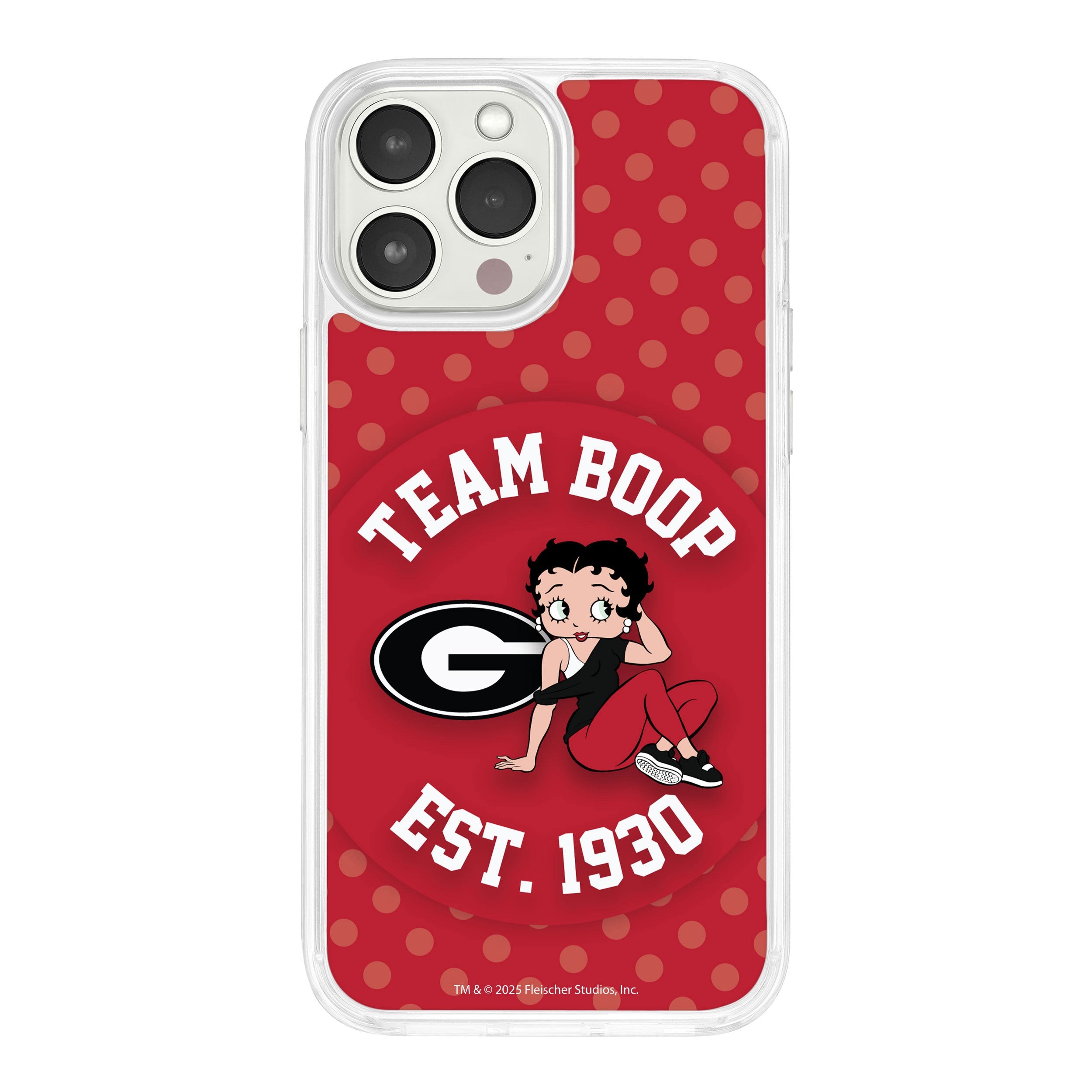 Georgia Bulldogs X Betty Boop HD Apple iPhone 13 Mag-Safe Phone Case