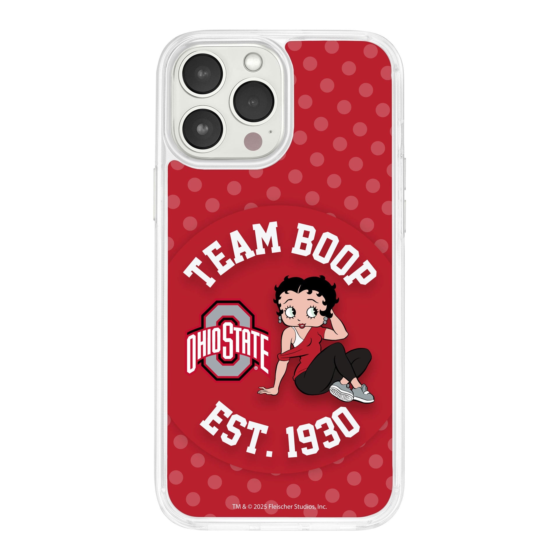 Ohio State Buckeyes X Betty Boop HD Apple iPhone 11 Phone Case