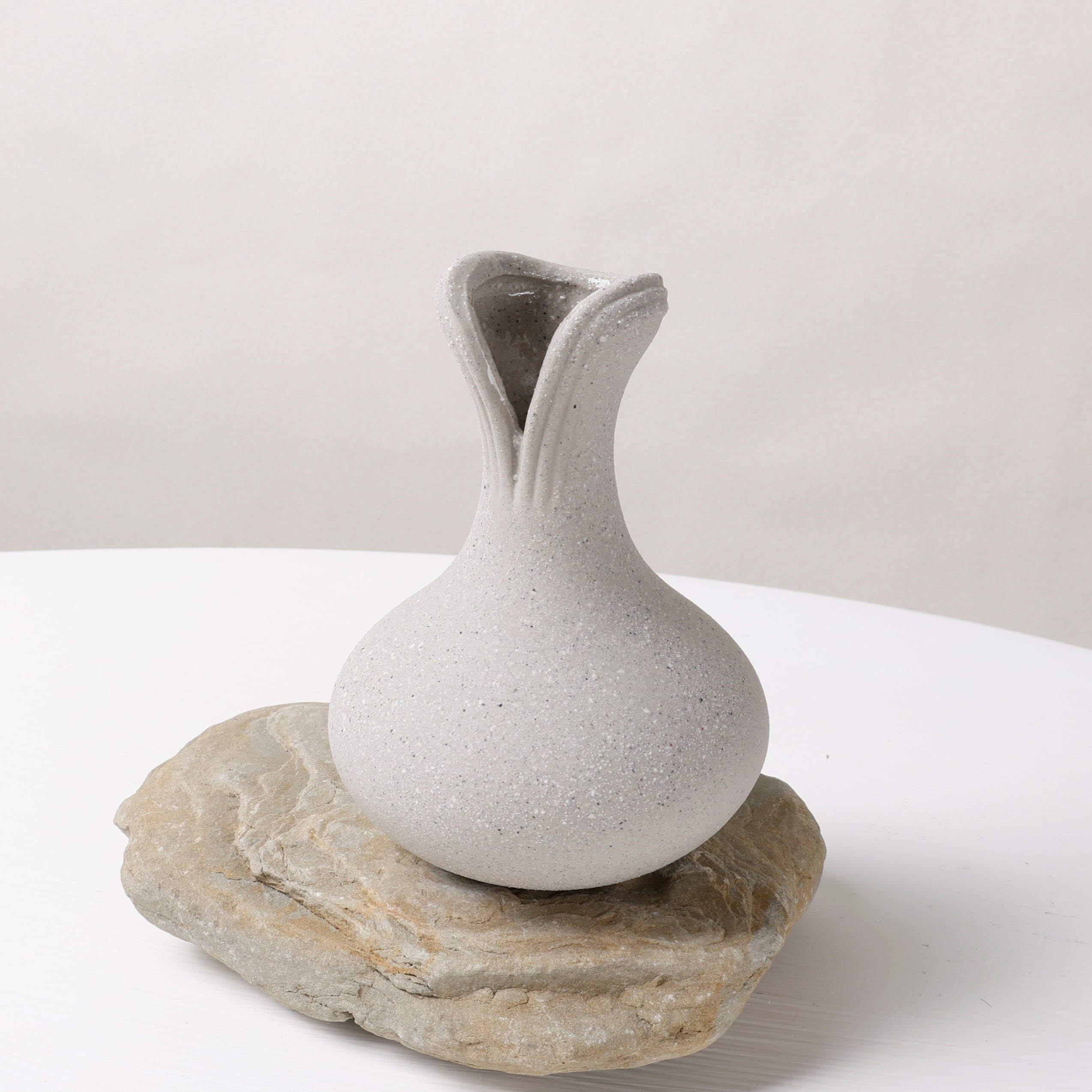 BosilunLife Flower Vase Recycled Ceramic Eco-Clay