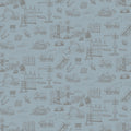 Boston Wallpaper by The Bright Leaf Design