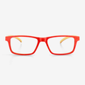 Brickell handcrafted red maple and maple wood eyeglasses with sophisticated frame design