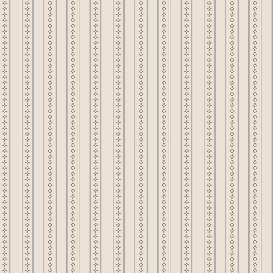 Bridger Striped Removable Wallpaper in Beige, Blue, and White