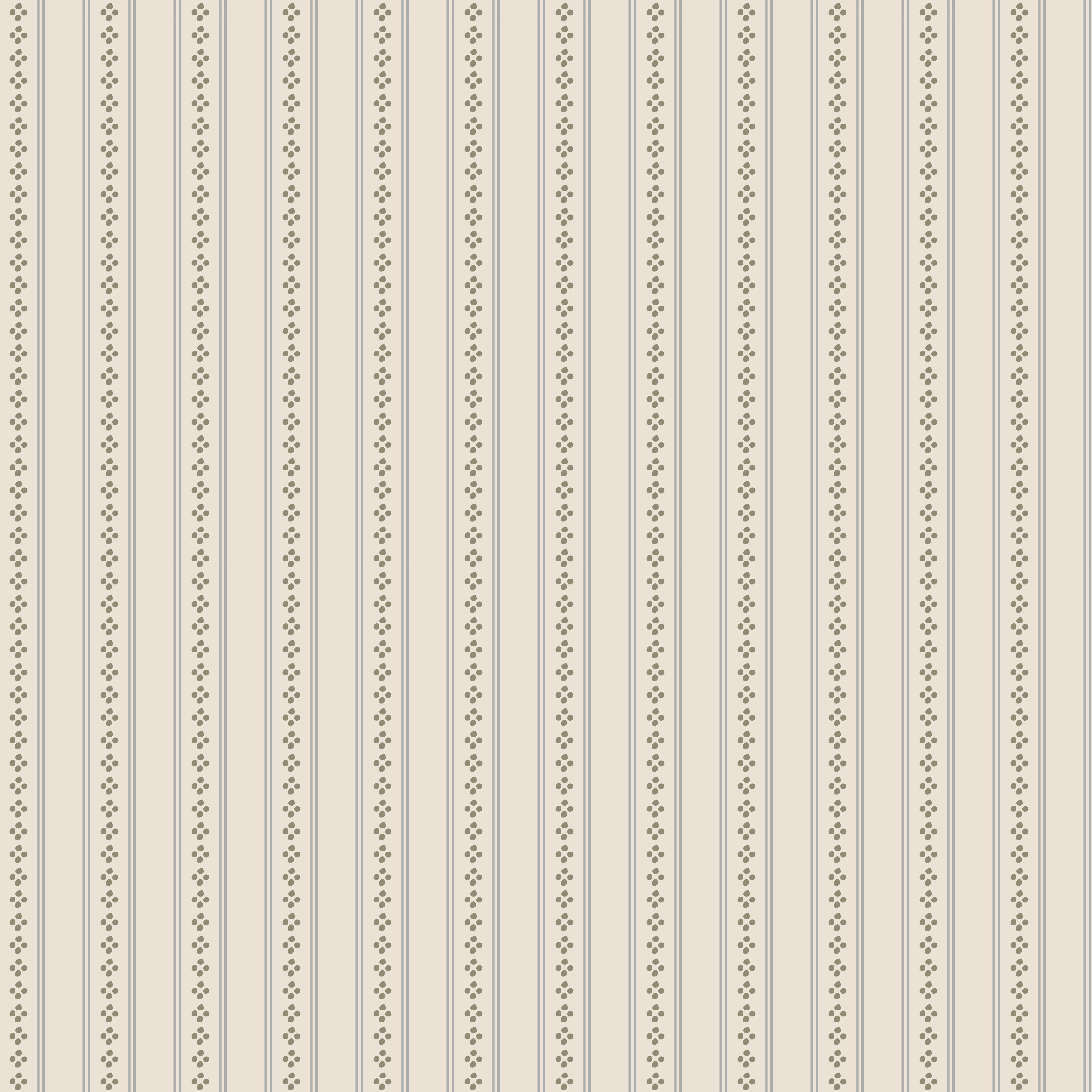 Bridger Striped Removable Wallpaper in Beige, Blue, and White