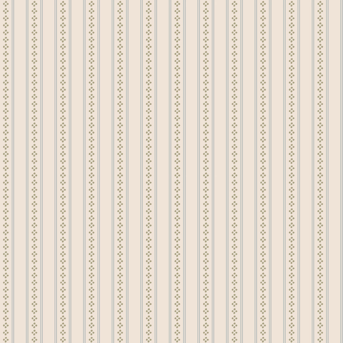Bridger Striped Removable Wallpaper in Beige, Blue, and White