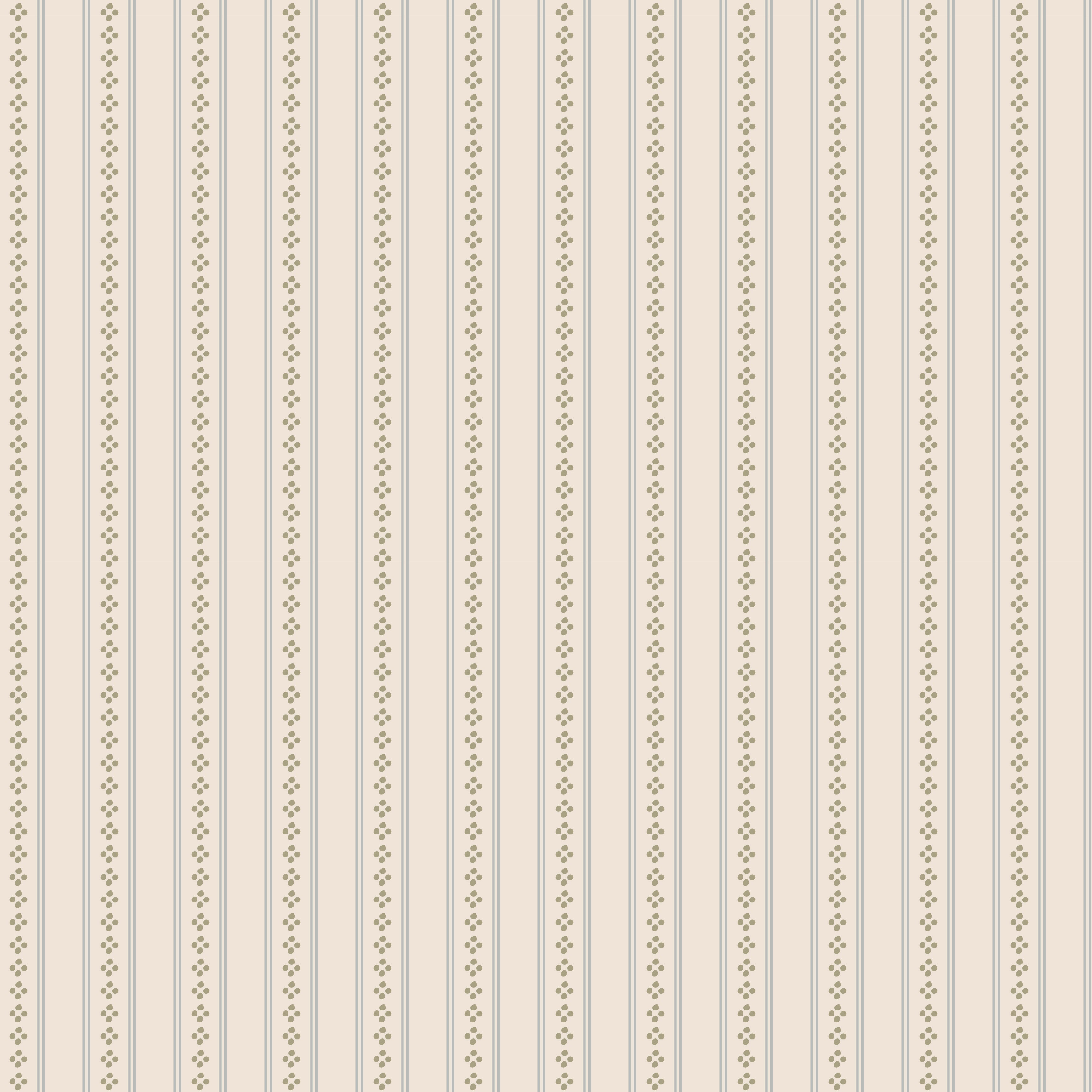 Bridger Striped Removable Wallpaper in Beige, Blue, and White