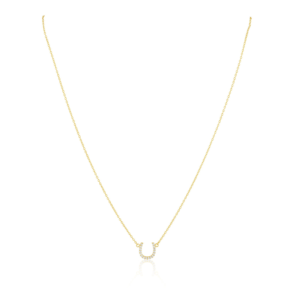 Bridgette Mini Horseshoe Necklace