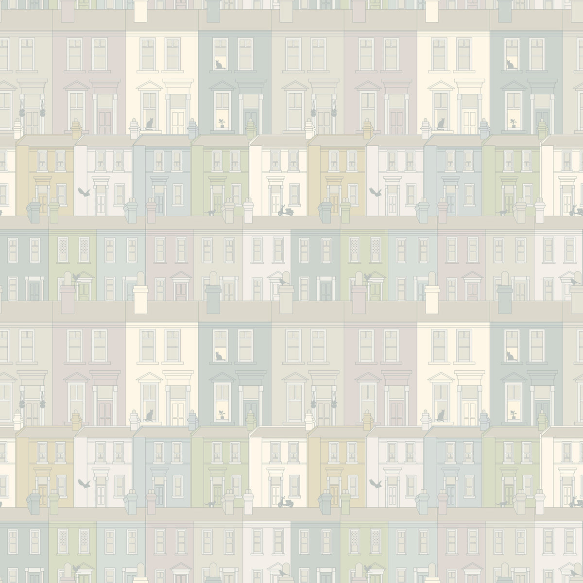 Bristol Wallpaper by Margaret Clavell