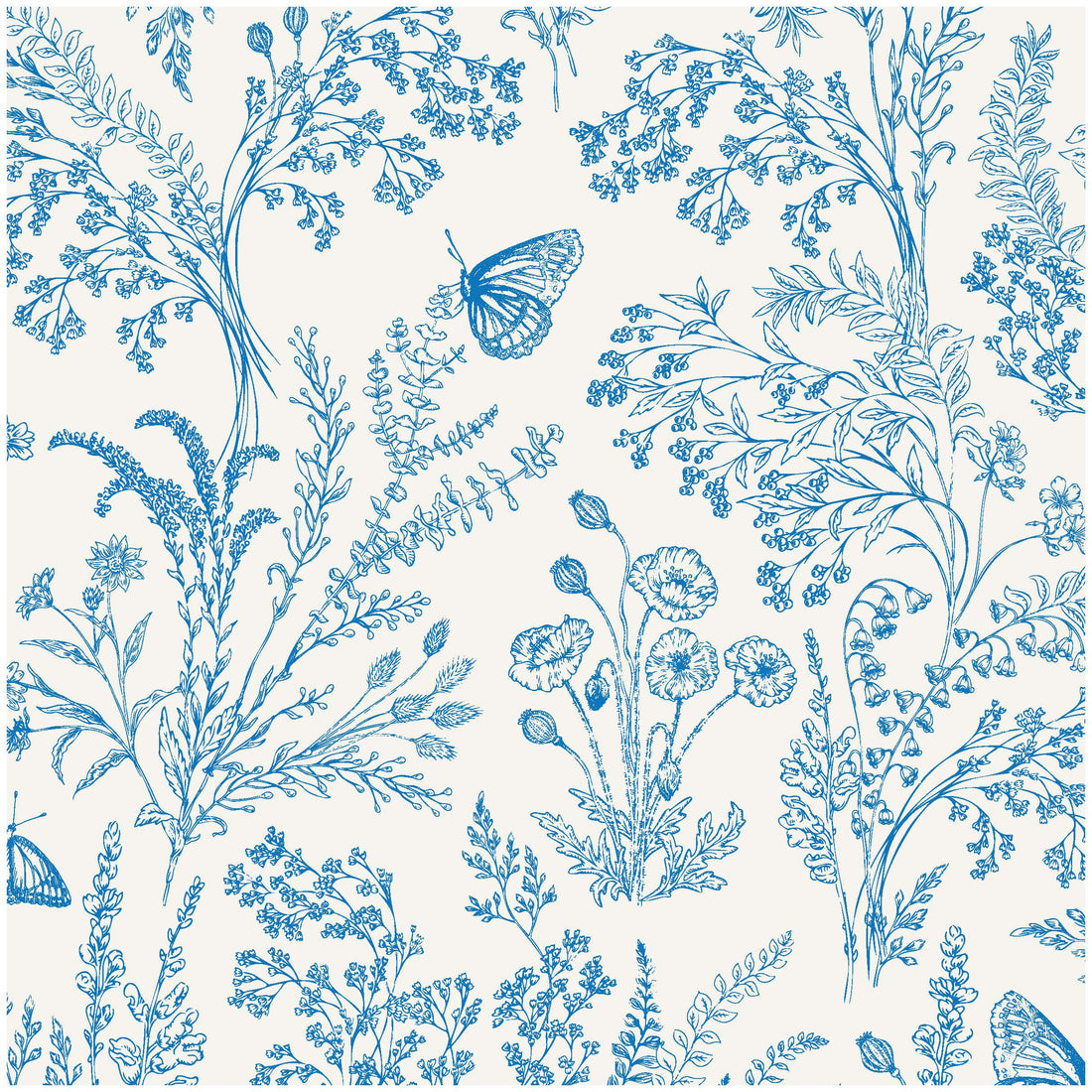 Bronwyn Botanical Peel and Stick Wallpaper by Anna Black Creative